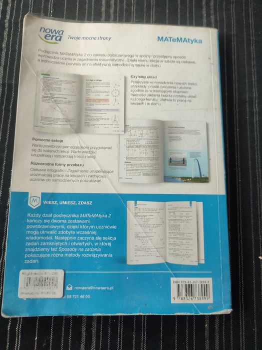Podręcznik Matematyka 2 zakres podstawowy
