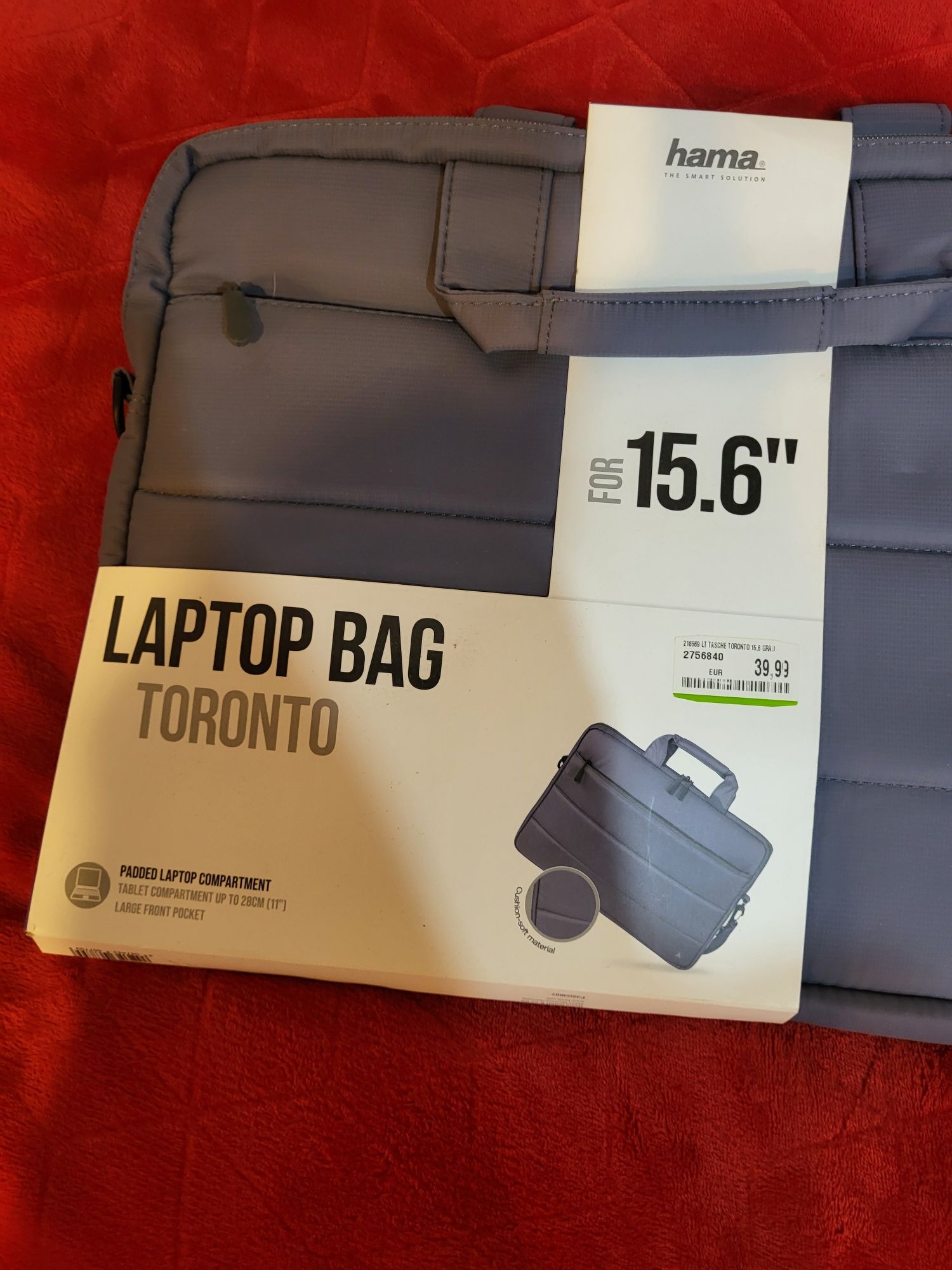 Hama /Torba na ramię na laptopa ,macbooka Hama Toronto 15,6 cala