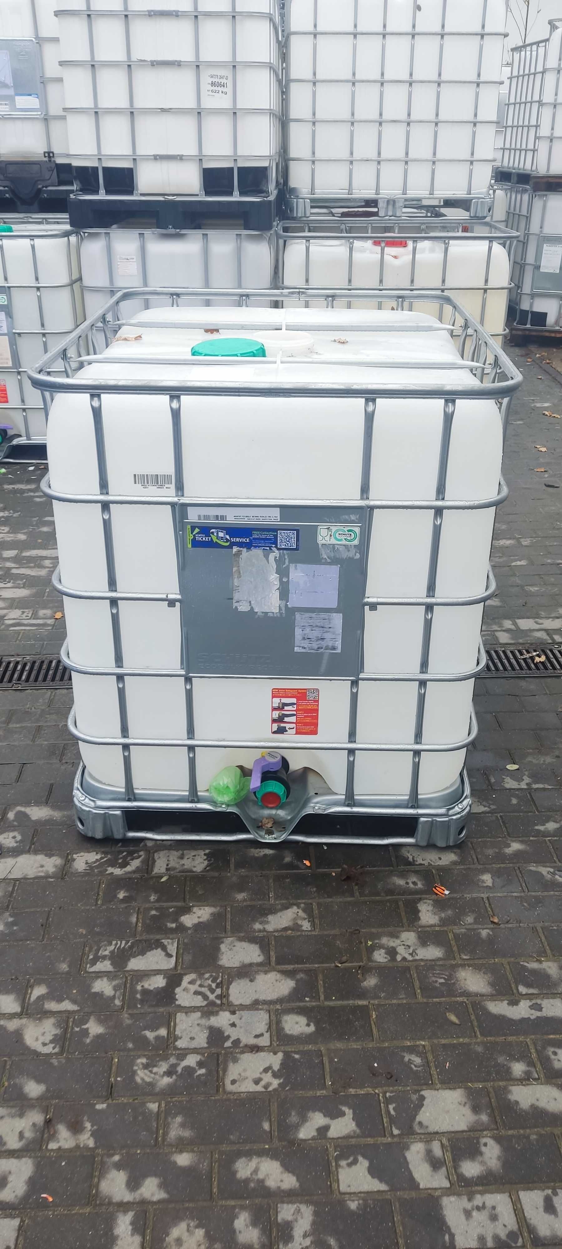 Zbiorniki mauzer mauser 1000l czysty jak nowy po spożywczy IBC UN