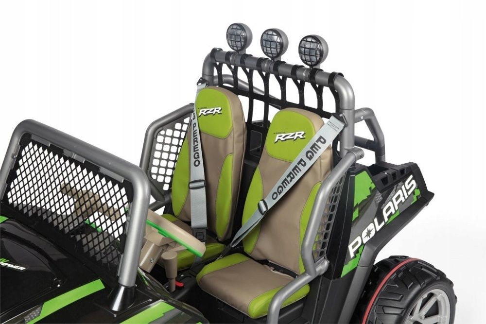 Peg Perego POLARIS RANGER RZR 24V GREEN SHADOW autko na akumulator 2os