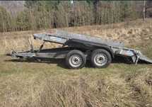 Przyczepa Minikoparka Wózek Widłowy Hydrauliczna 3.5T