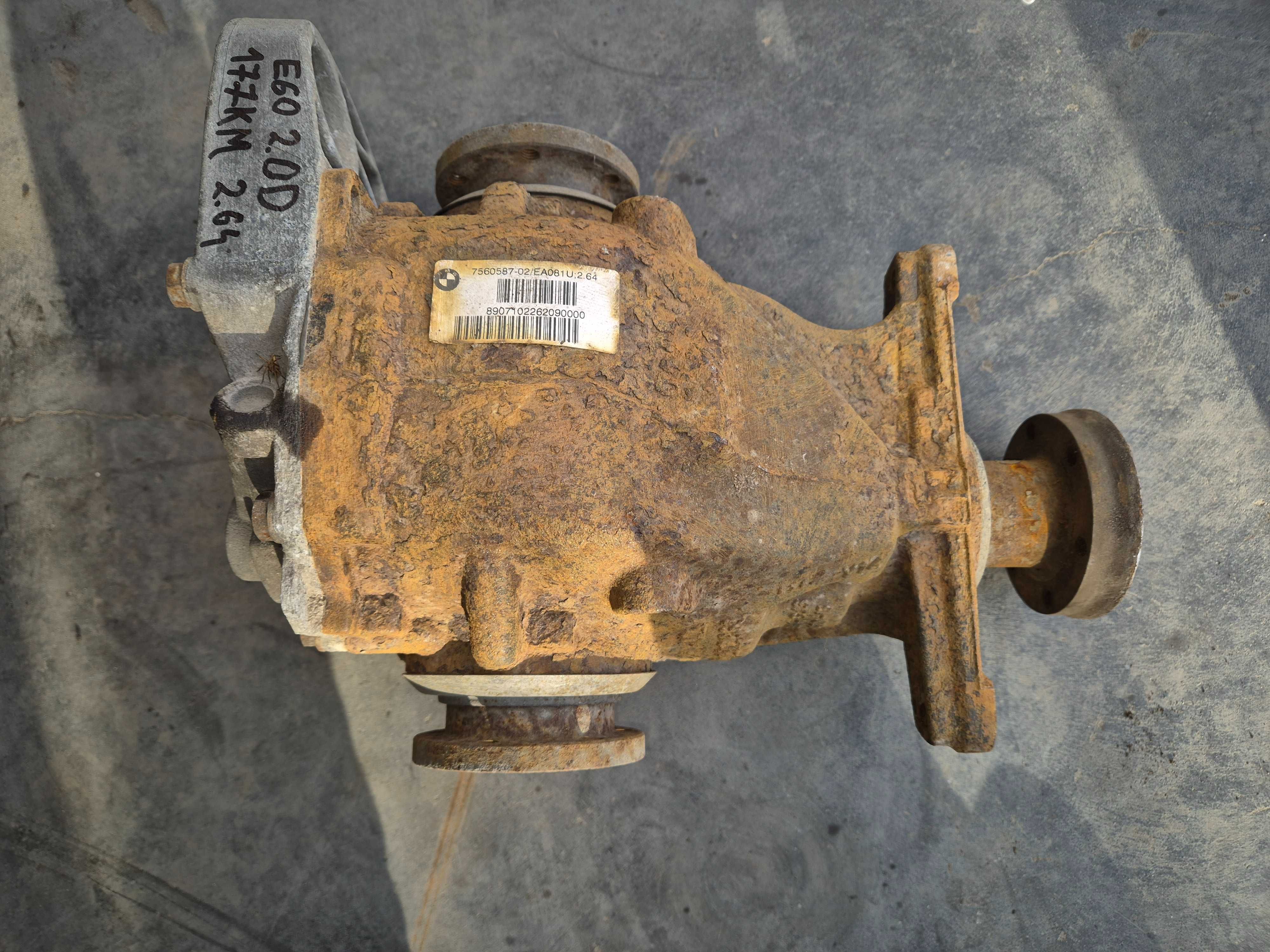 Most BMW e60 n47d20 dyfer 756 bmw 0587 przełożenie 2,64