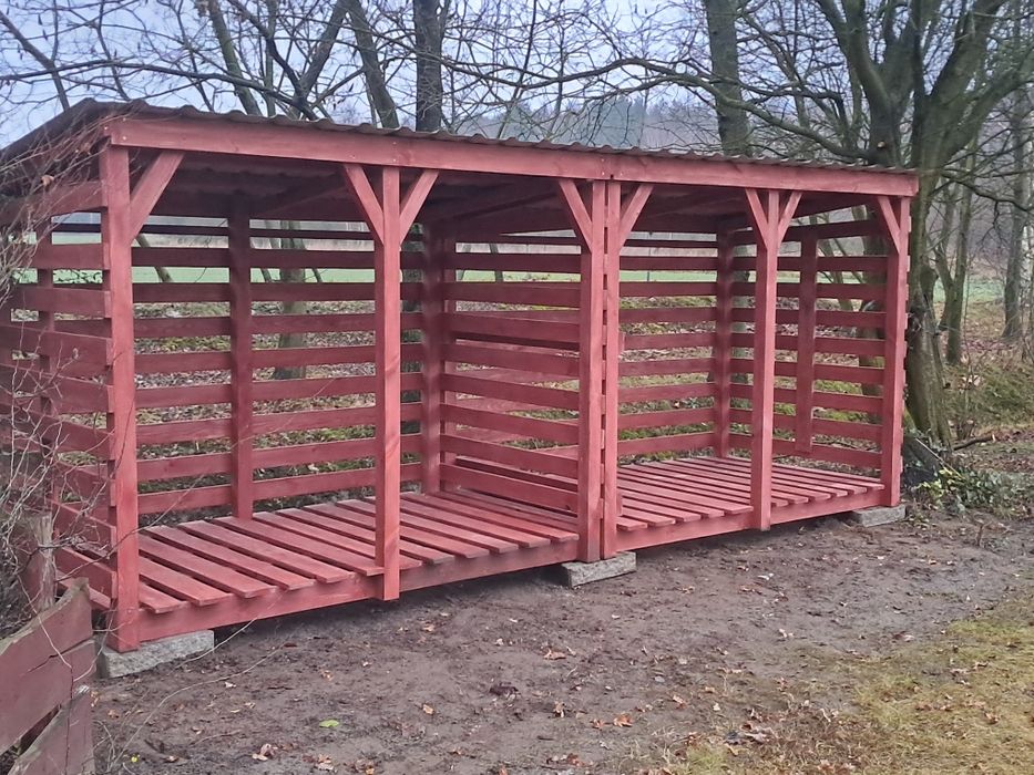 Drewutnie (schowki) na drewno