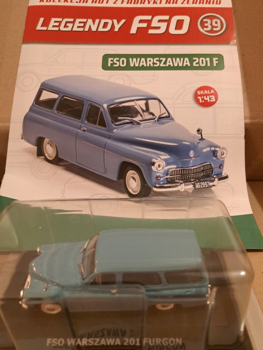 FSO Warszawa 201 Furgon 1:43