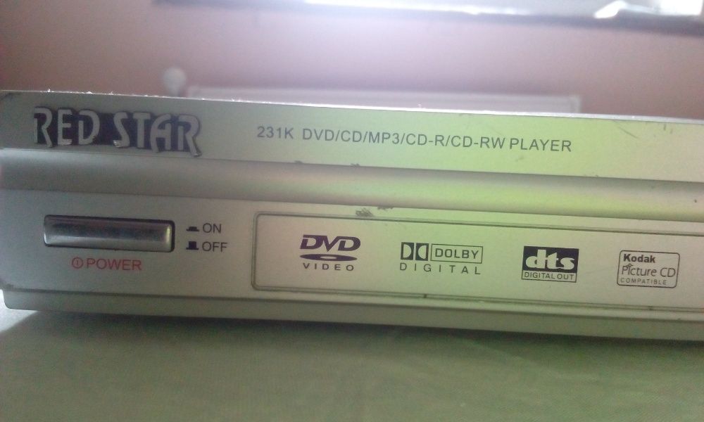 Red Star 231K Odtwarzacz DVD, CD, MP3, CD-R, CD-RW