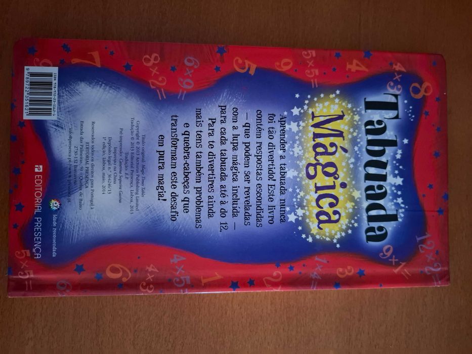 Tabuada Mágica - Livro