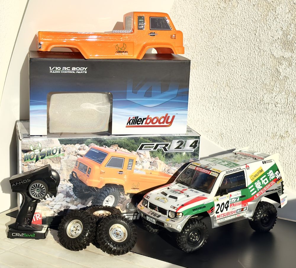 RC Crawler 1:10 - Mitsubishi Pajero Evo 1998 Paris-Dakar