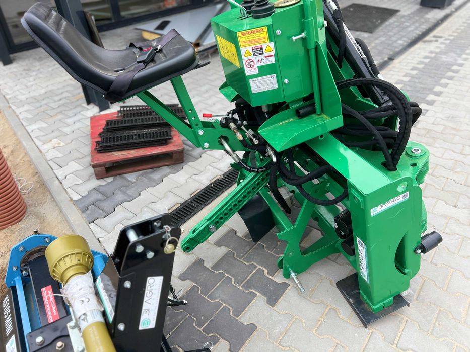 Łyżka na tył mini traktorka na WOM Koparka głębokość do 1.75m --RATY--