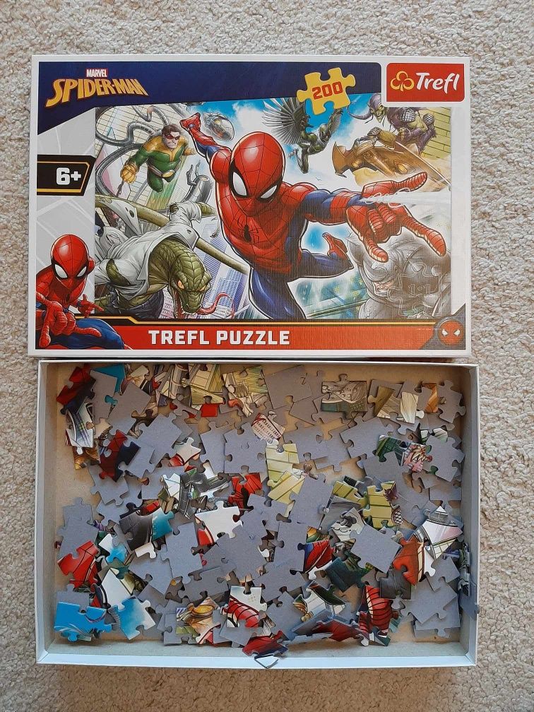 Puzzle Trefl Spider-Man,  6 +, 200 elementów