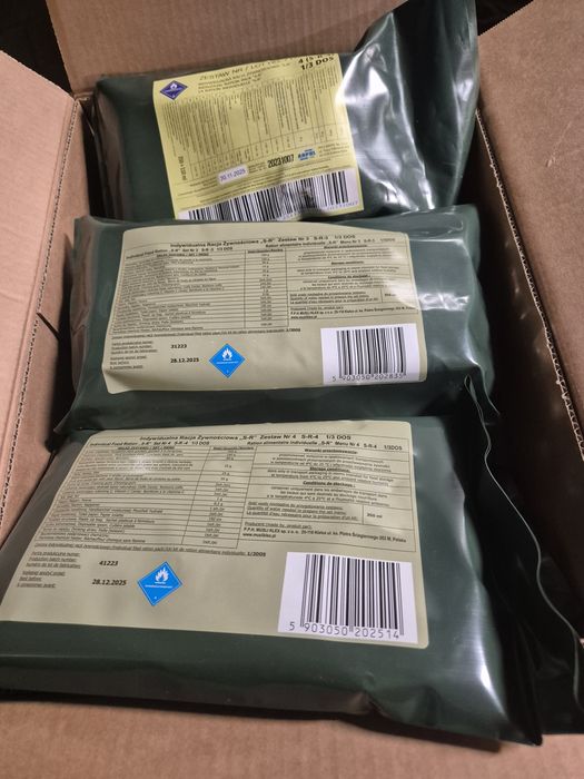 Rację żywnościowe SRG