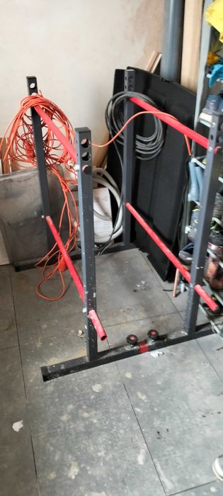 Drążek do podciągania + poręcz do dipów- SZANSA DLA DOMOWEGO PAKERA