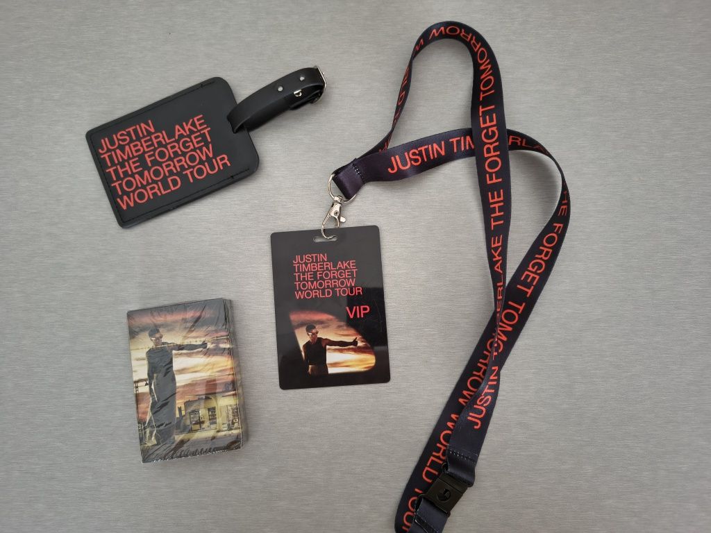 Justin Timberlake VIP merch z koncertu Kraków