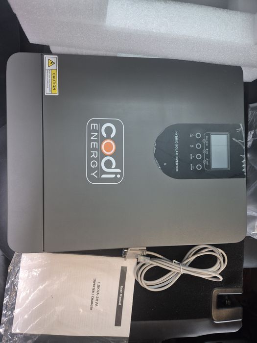 Гібридний сонячний інвертор Codi energy 3000VA, 2.4KW, 24В