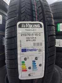 4x 215/70R15C Viking TransTech II Van 109/107R nowe opony letnie