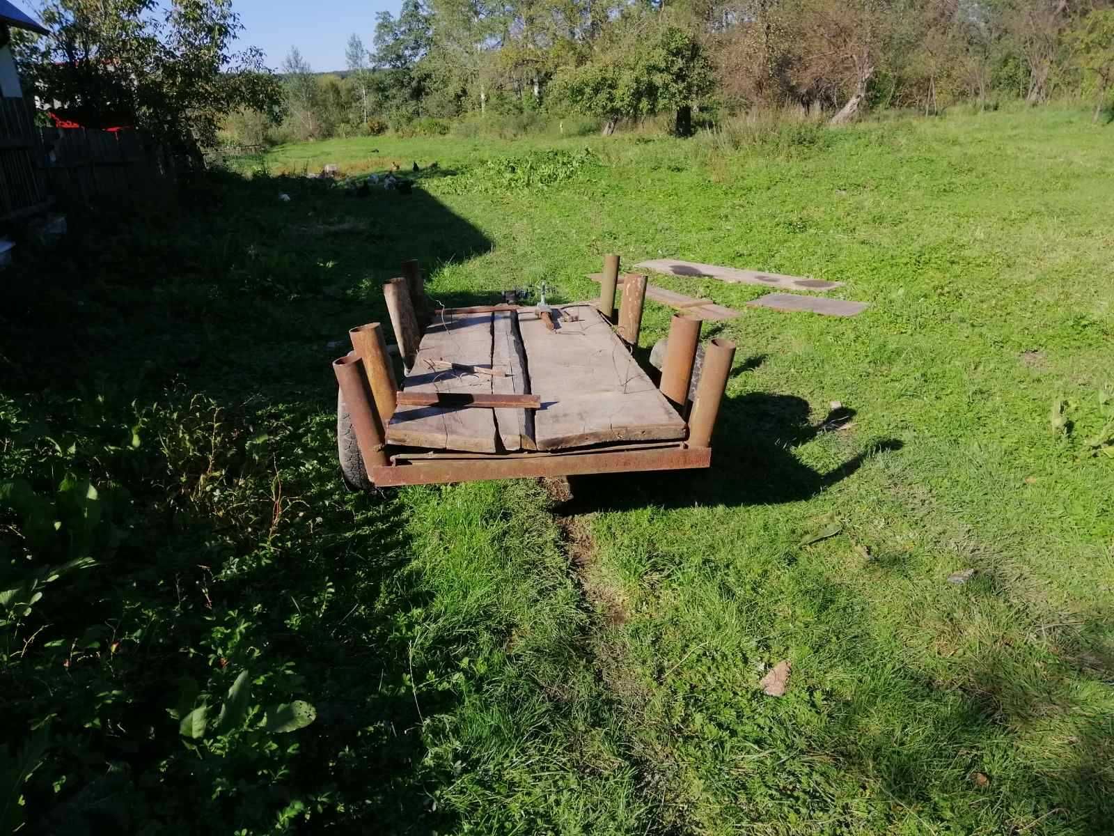 Причіп до мінітрактора