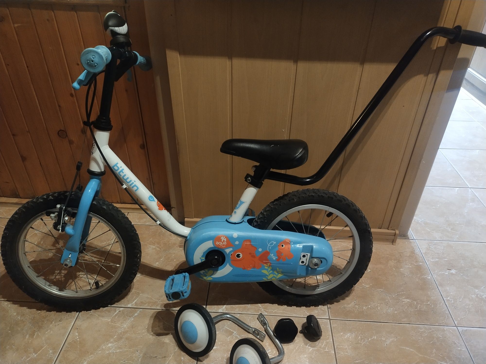 Rower dziecięcy Decathlon super stan