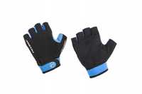 Rękawiczki żelowe krótkie ACCENT BORA M czarno-niebieskie