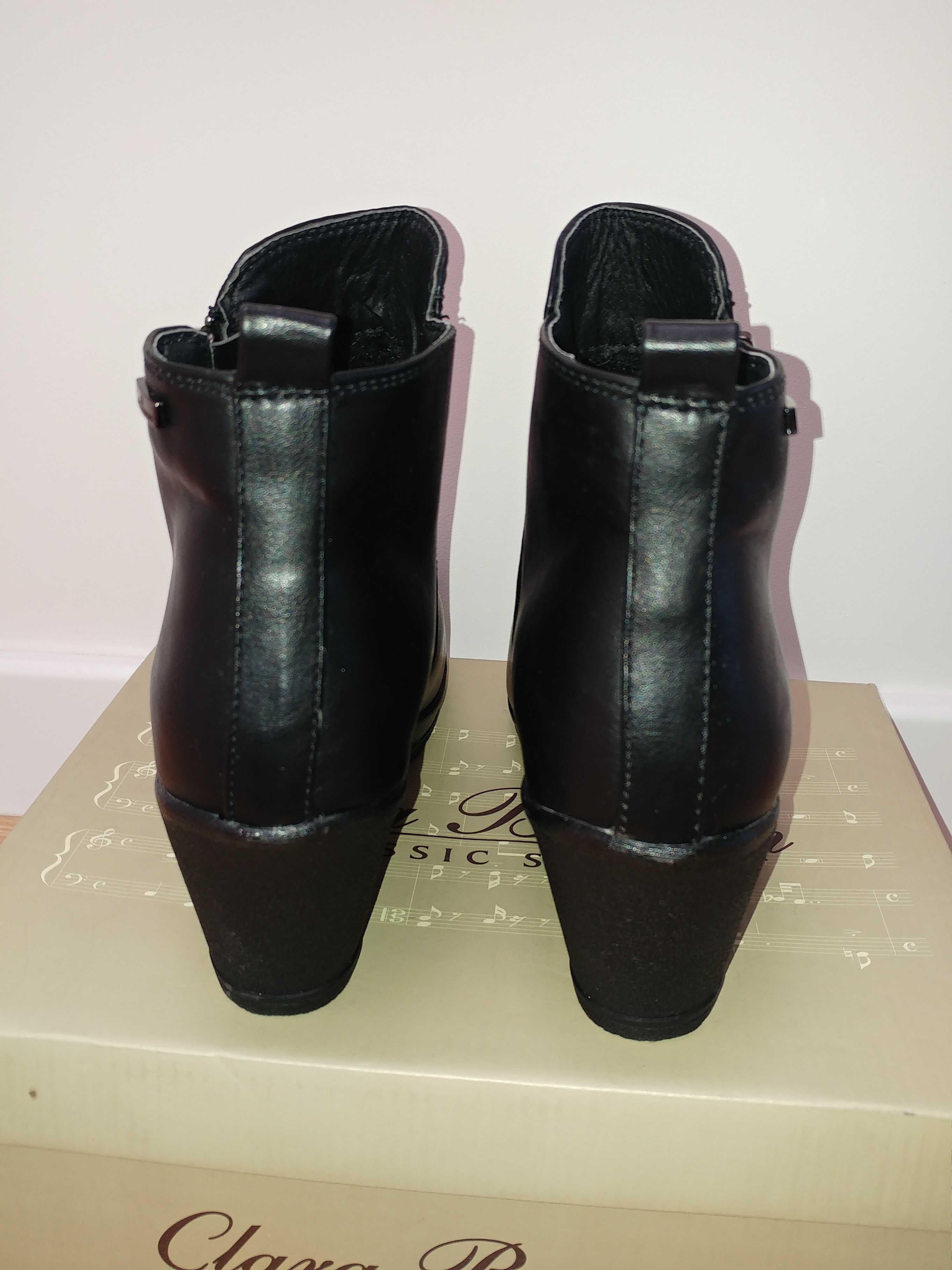 Buty zimowe botki clara barson CCC r41