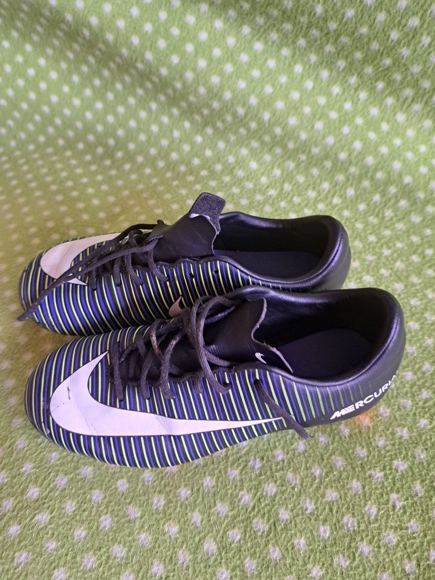Buty nike zielono czarno niebieskie