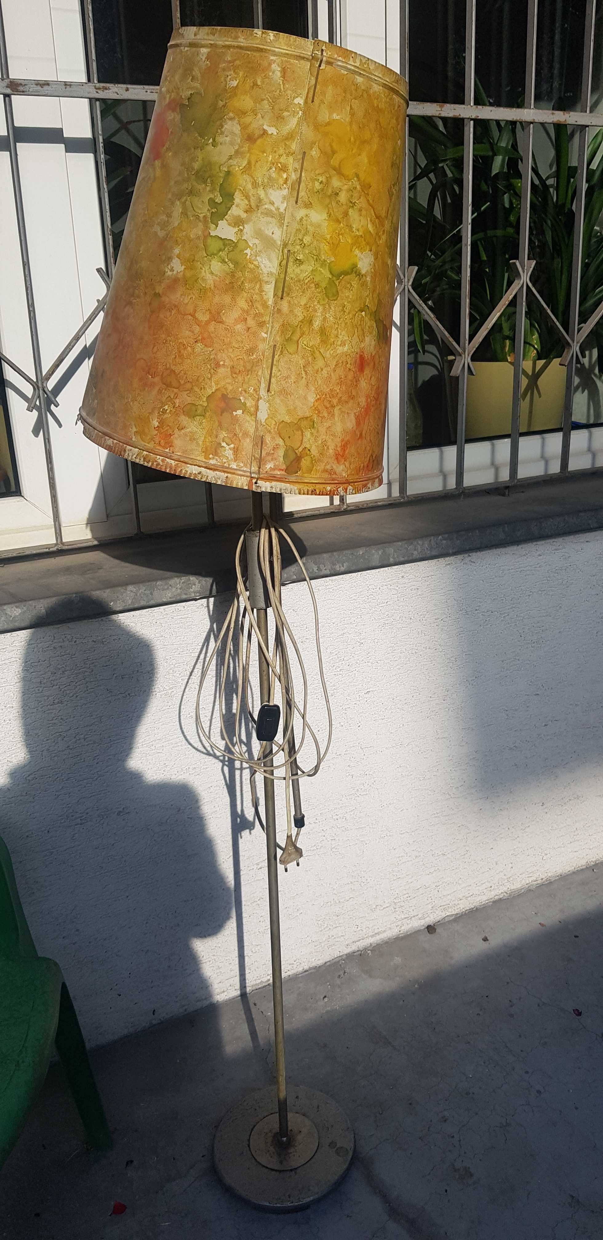 Lampa stojąca PRL