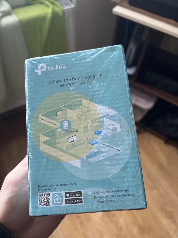 Nowy tplink wifi range extender, przedłużenie wifi, router