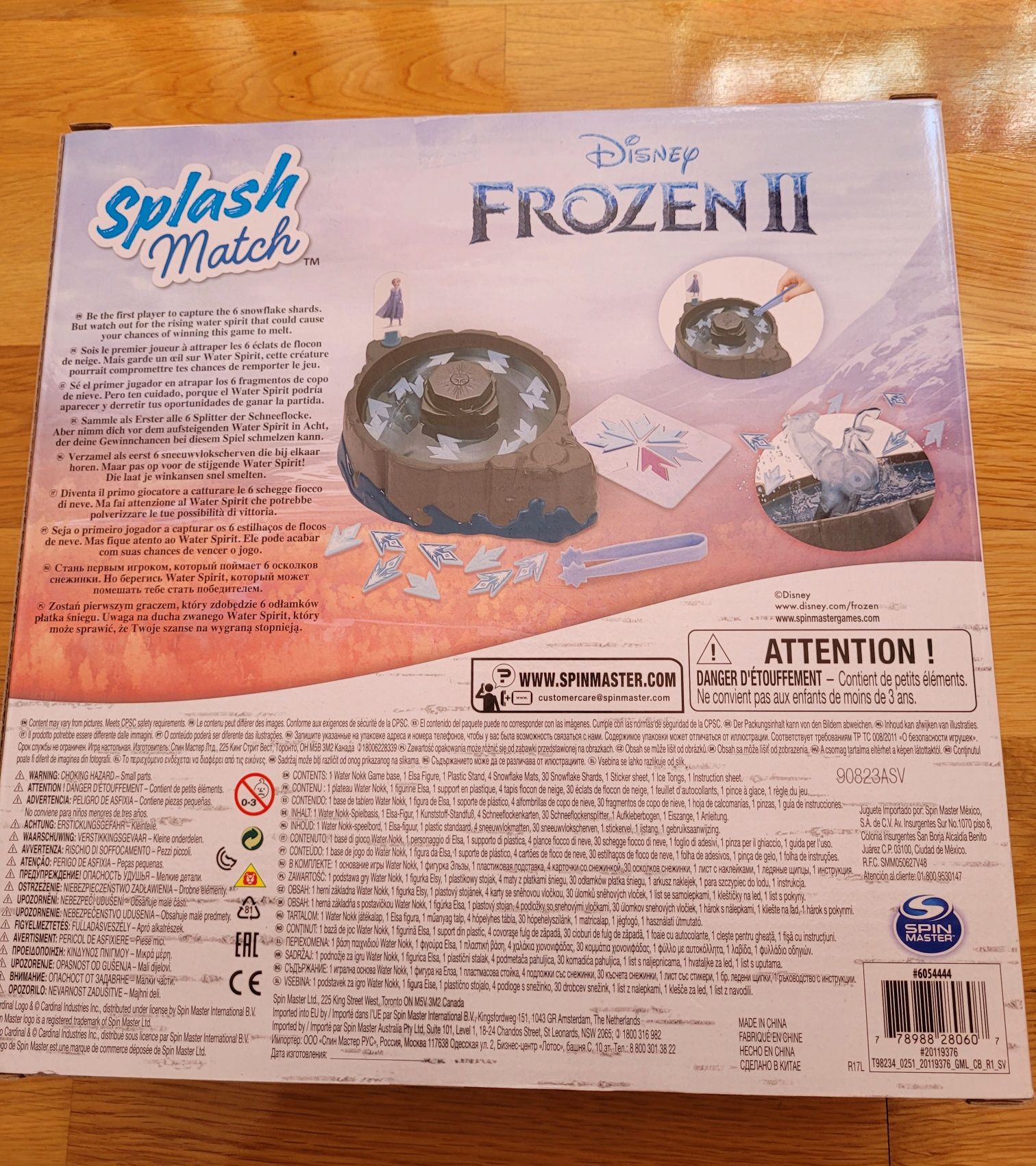 Frozen II splash match gra kraina lodu