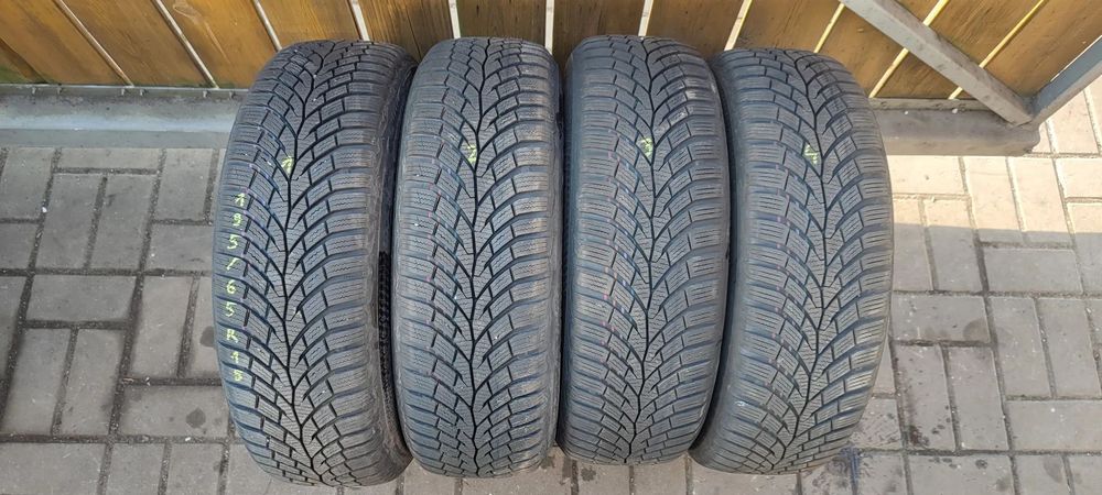 OPONY ZIMOWE 195/65R15 CONTINENTAL WINTER CONTACT TS 870 (3321) 2x8mm 2x7mm ZIMA KOMPLET 4 SZTUKI