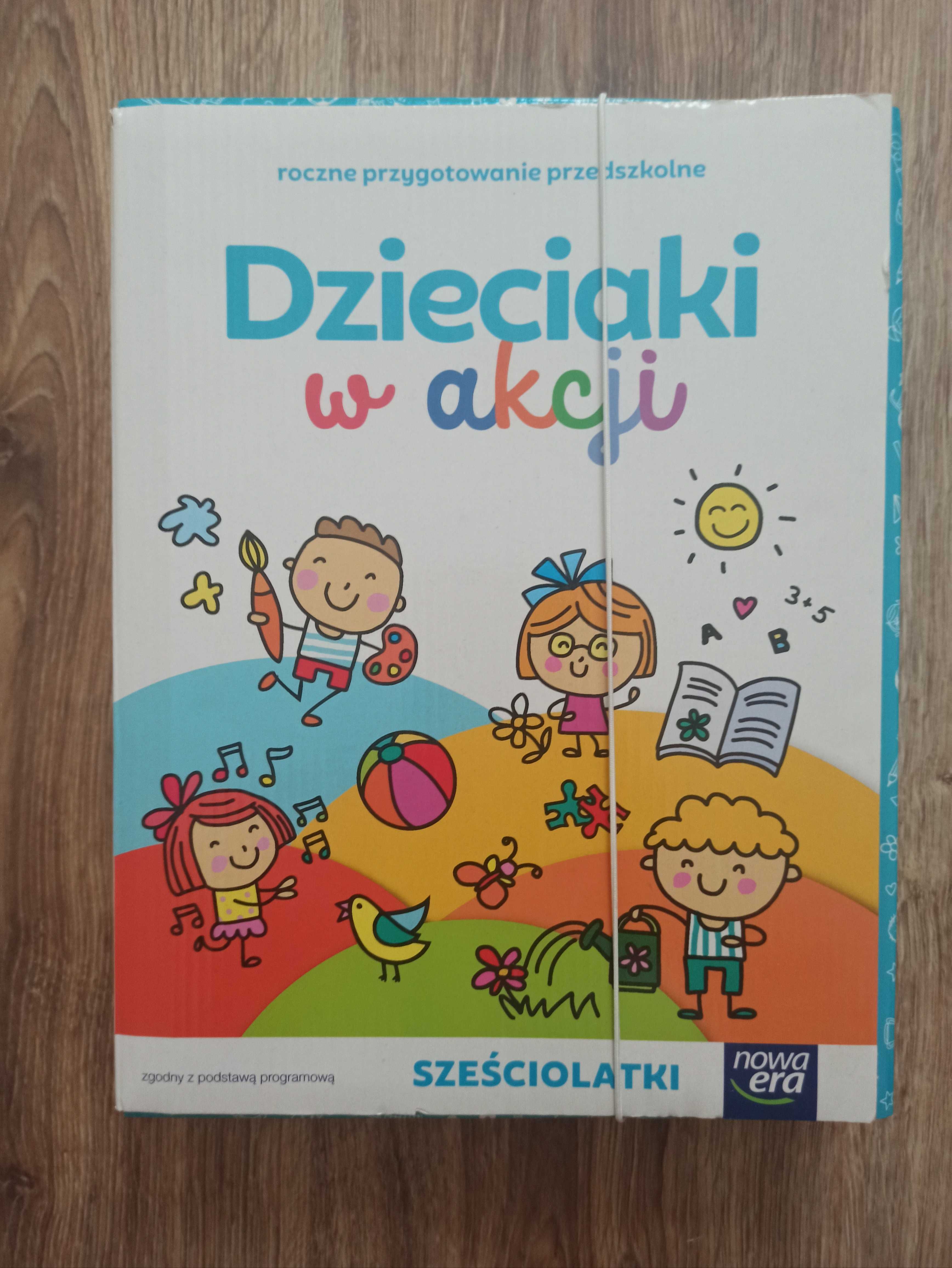 Dzieciaki w akcji, wyprawka, zestaw kart pracy Nowa Era