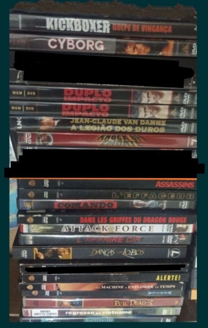 Chuck Norris, Stallone , Van Damme, Kevin Costner Steven Seagal dvd