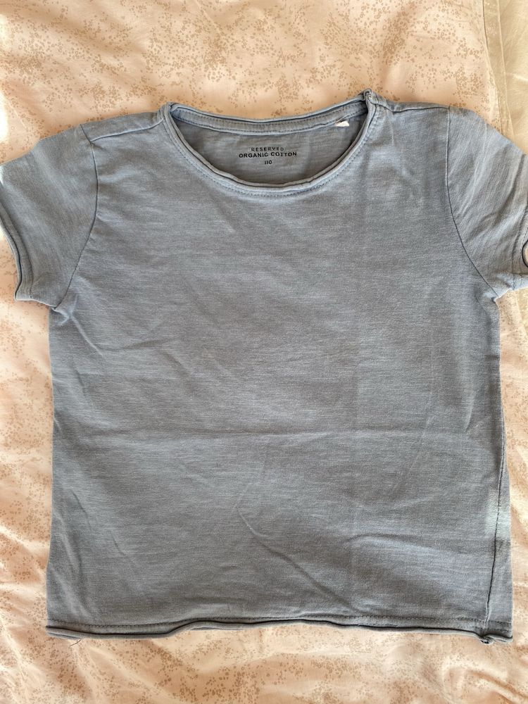Duży zestaw 6 Top T-shirt koszulki bawełniane 110 4-5 latka Reserved