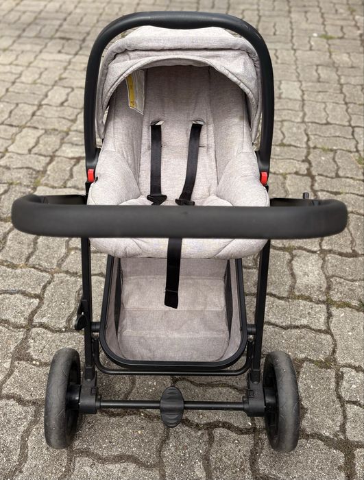 Trio Carrinho bebe aSalvo bege