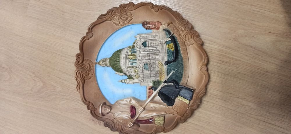 Настенная декоративная тарелка Венеция