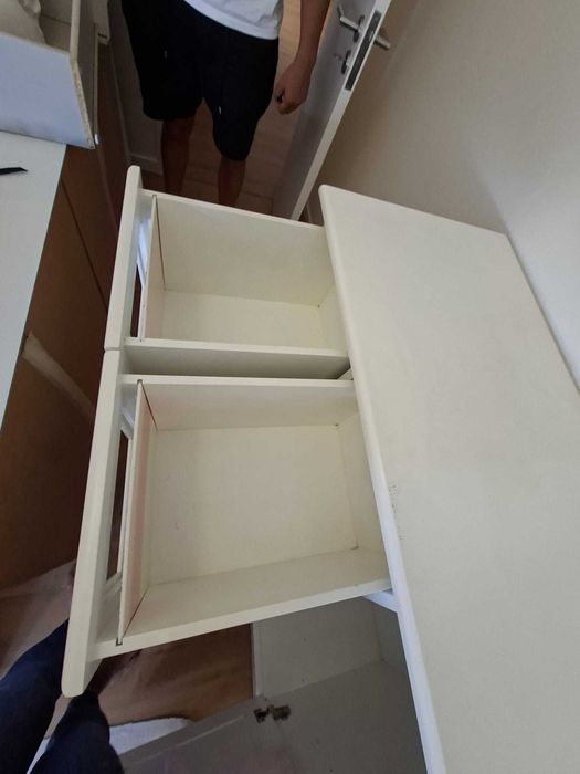 Cómoda Ikea + muda fraldas para quarto de bebé