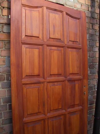 Drzwi drewniane LEWE do otworu 100 (94x202)
