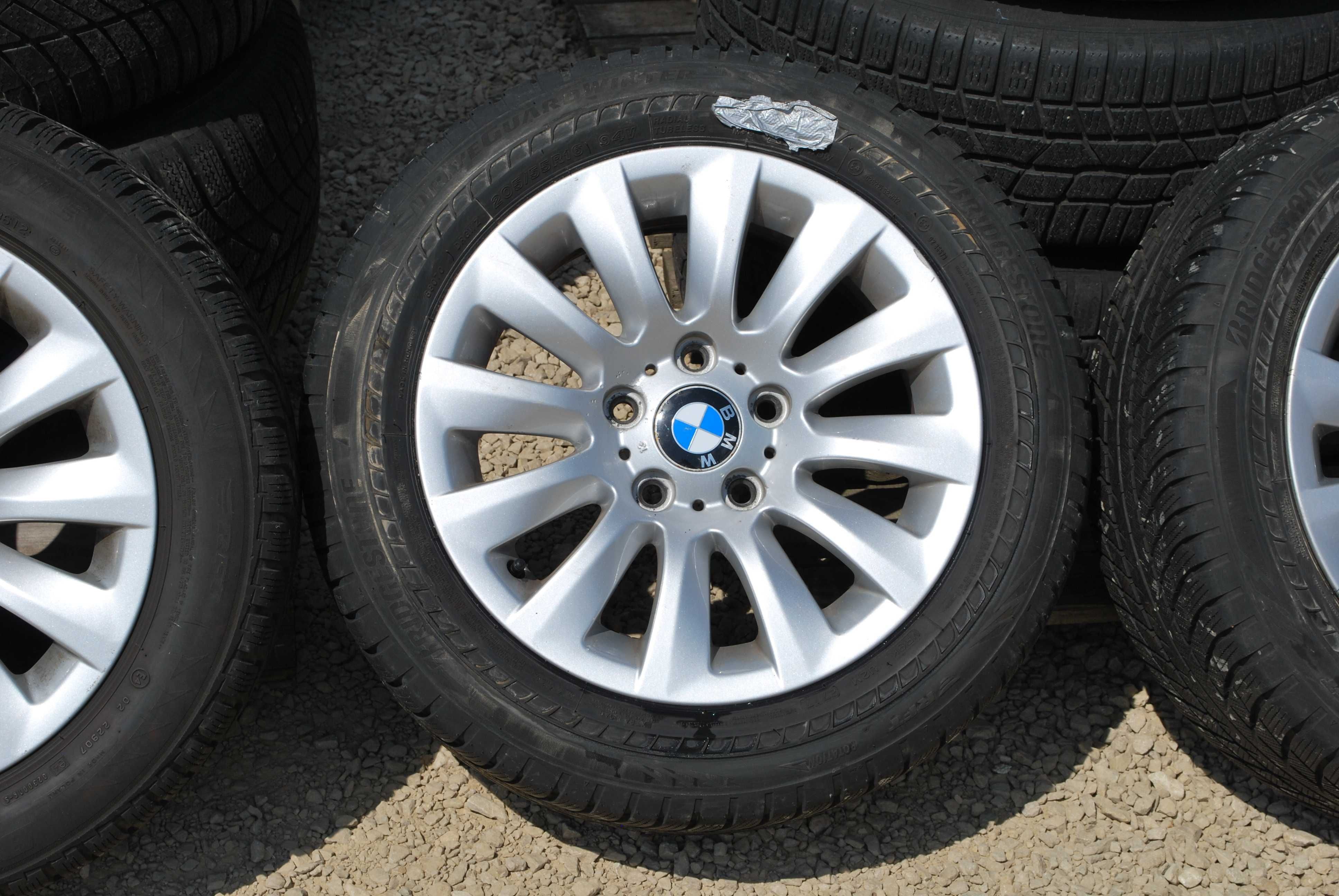 Koła 205/55 R16 5x120 Alufelgi + zimówki 6mm BMW F20 F21 E90 E91 E87