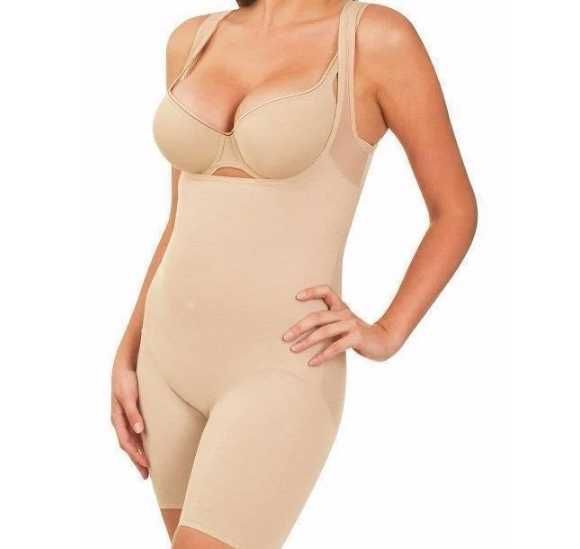 Комбідрес для корекції фігури Slim Shapewear з бретельками Тілесний