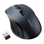 Mysz optyczna Ugreen MU006 USB 2.4GHz / Bluetooth 5.0 4000 DPI czarna