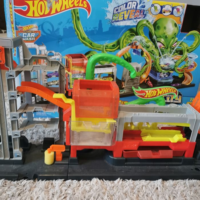 Hot wheels car wash tor ośmiornica