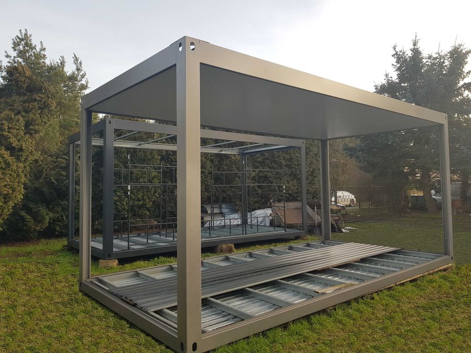 Stalowa Rama | Pawilon | Kontener | Konstrukcja | Domek letniskowy