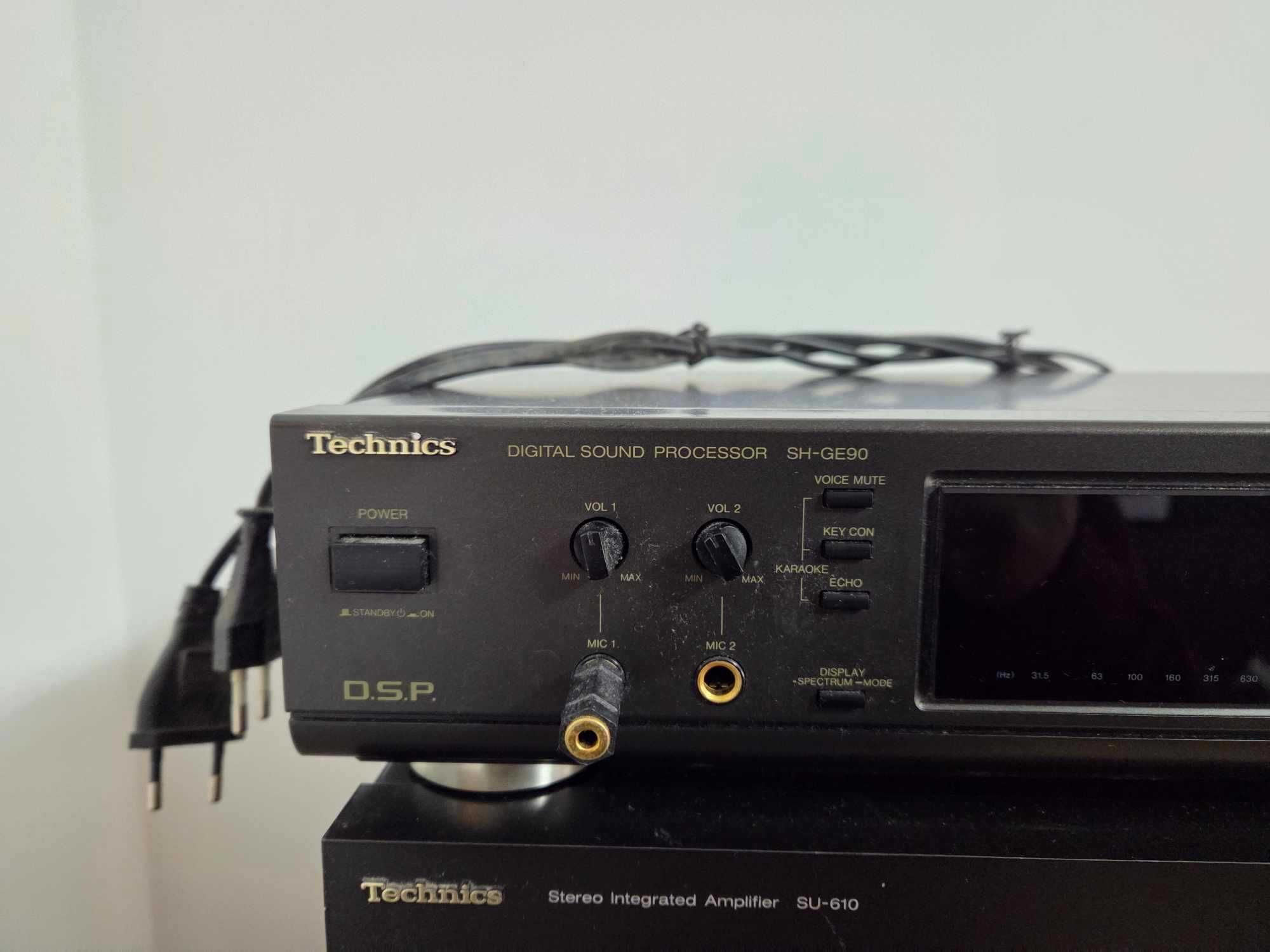 Technics wzmacniacz equalizer RS-B665 SU-610 SH-GE90 SL-PG580A