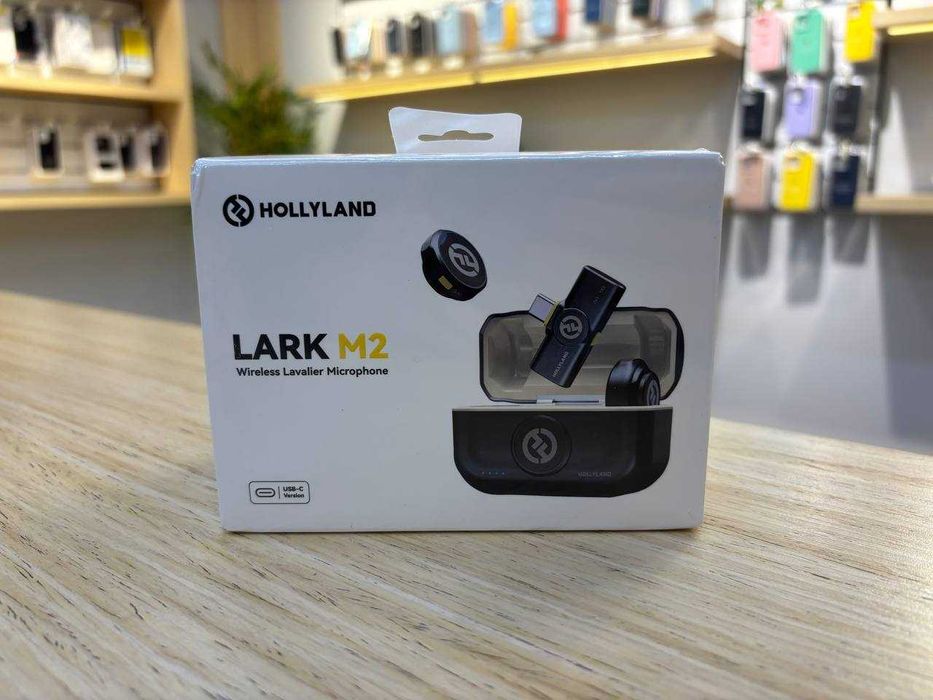 /8360/NEW Hollyland Lark M2 Duo with USB-C and Lightning Plug Black