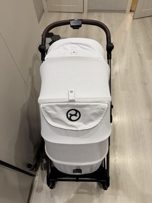 Прогулянкова коляска Cybex Melio Fog Grey