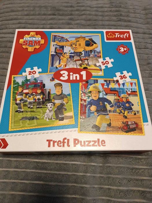 Пазли Treft 3в1 Вогнеборець Сем