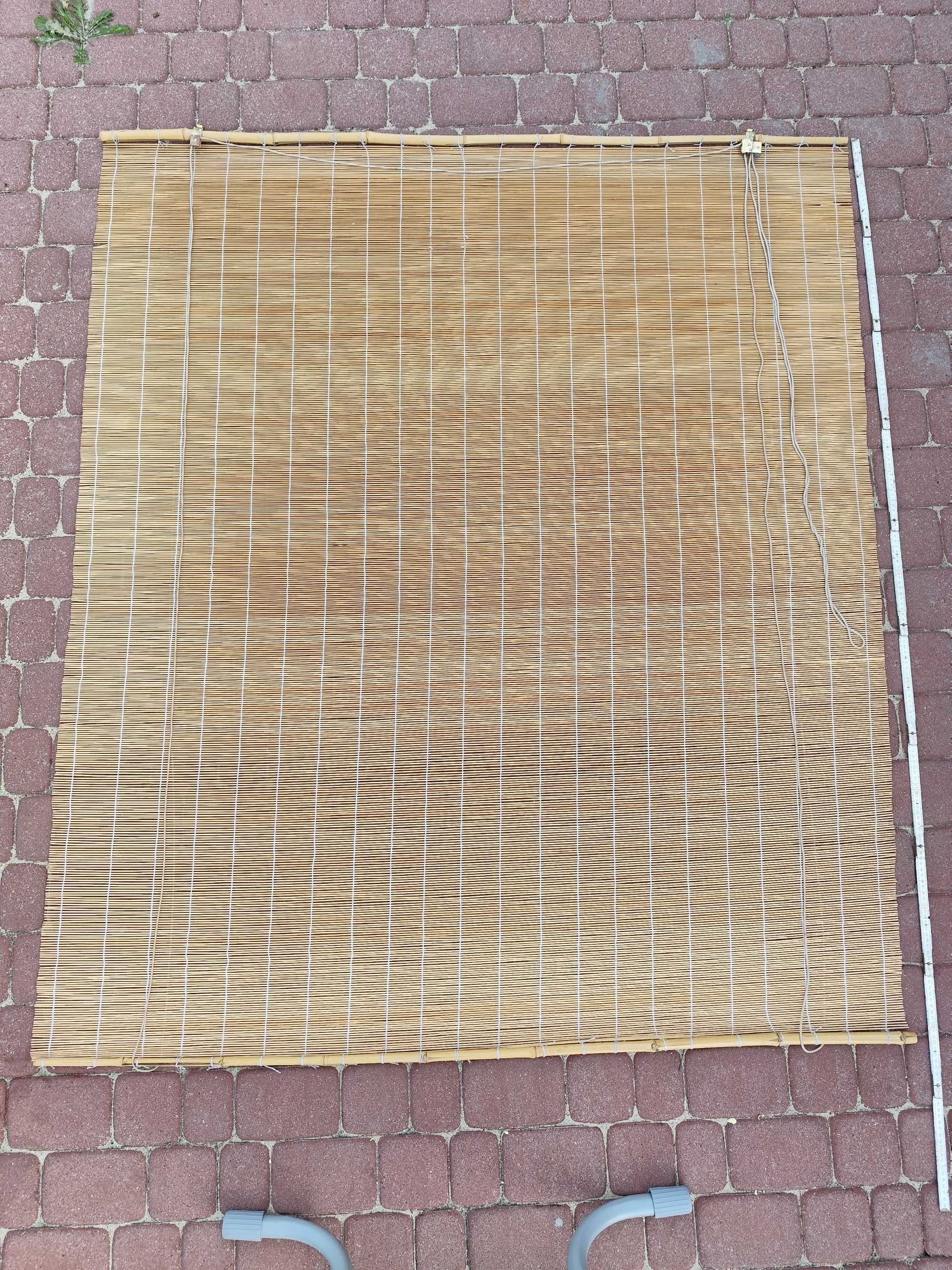 Roleta bambusowa na okno 150cm x 170cm (szer x dł)