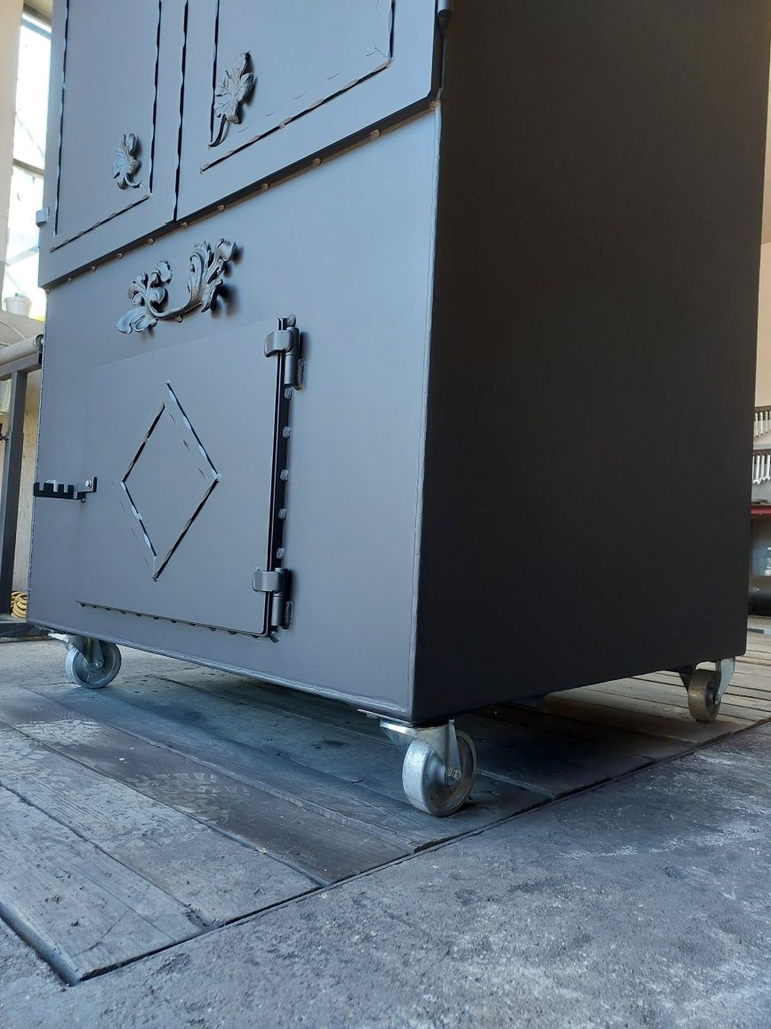 Wędzarnia Grill Smoker SOLIDNA od Kowala Blacha 3 mm Spawana