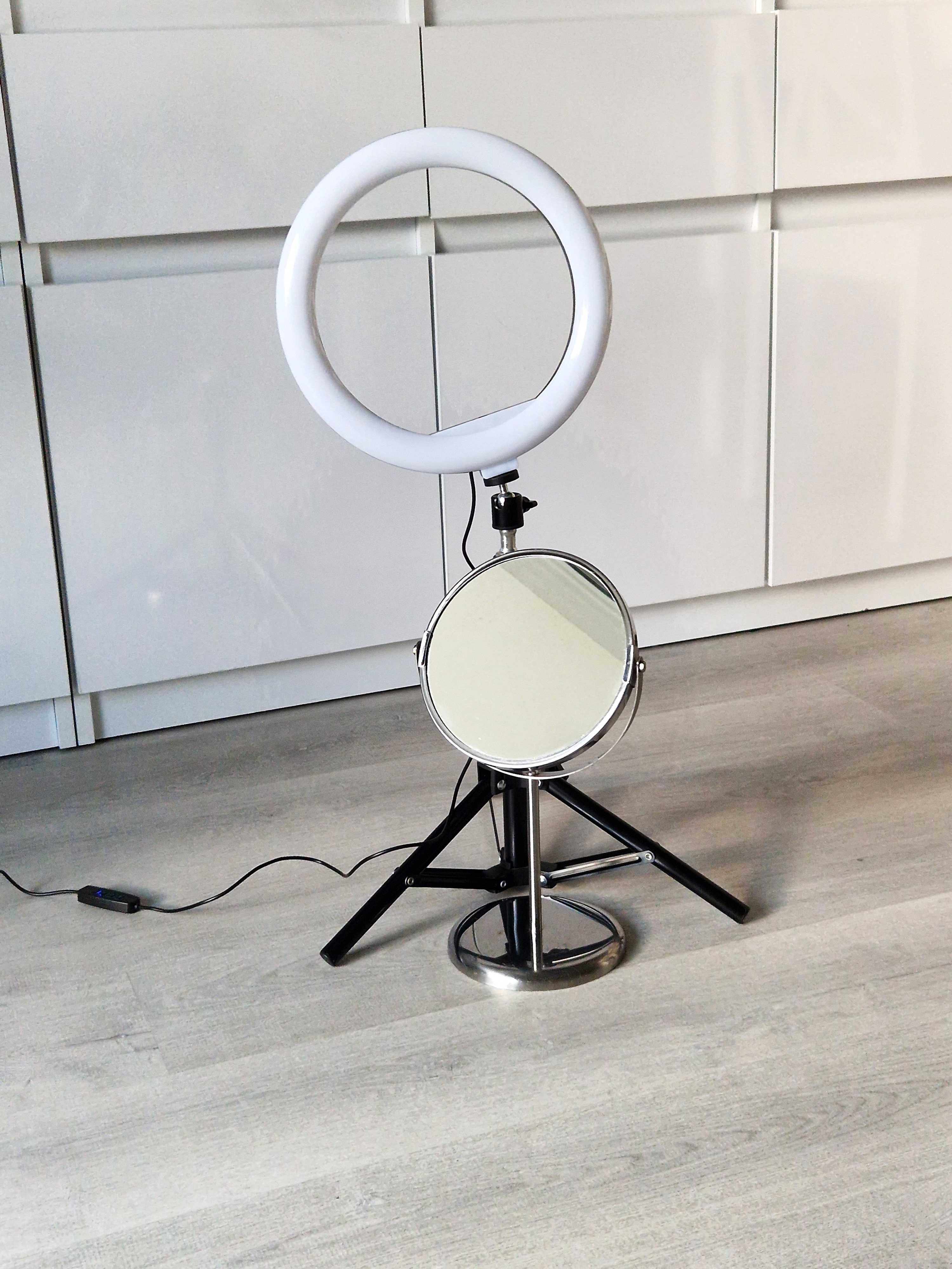 Lampa do makijażu i lusterko Ikea Trensum
