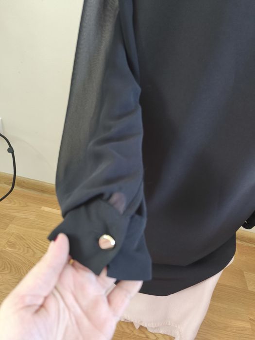 Czarna elegancka sukienka