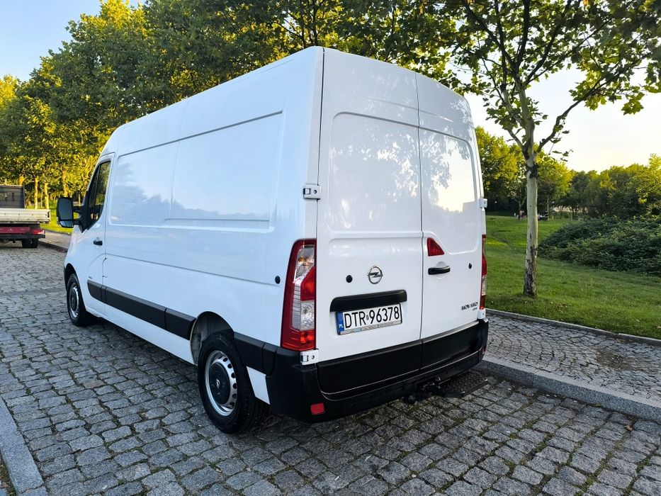 Opel Movano 2.3cdti 125km bezwypadkowy, oryginalny lakier, 250tkm