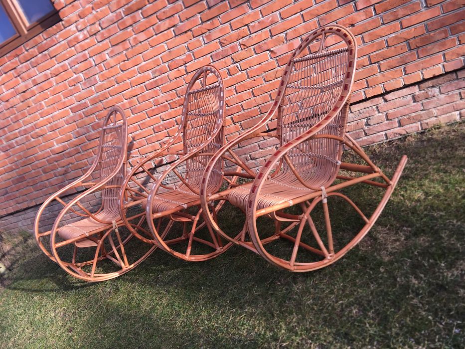 Fotel bujany z wikliny producent wiklinowy