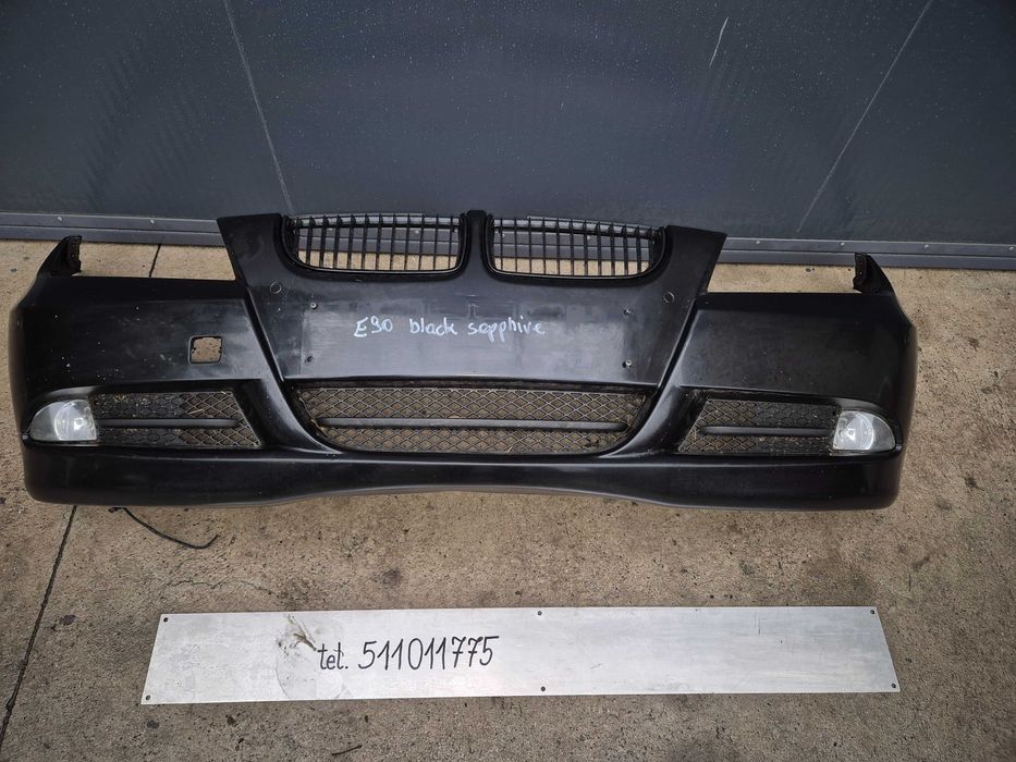 Zderzak przód BMW e90 polift black sapphire